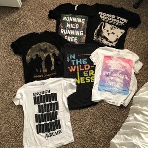 INDIE/ALTERNATIVE MUSIC TEE BUNDLE